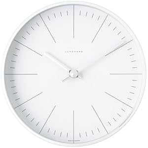 【クリックで詳細表示】MAXBILL (マックス・ビル) 掛け時計 Wanduhr Max Bill Strich， 1956 220xD45mm K＆MC2706