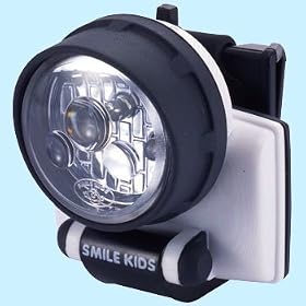 �X�}�C���L�b�Y(SMILE KIDS) �_��3LED�N���b�v���C�g AKU-4302