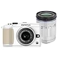OLYMPUS �}�C�N����� PEN Lite E-PL2 �_�u���Y�[���L�b�g �z���C�g E-PL2 TLKIT WHT