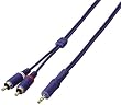 ELECOM �I�[�f�B�I�P�[�u��_�X�e���I�~�j-�s��X2 1.0m DH-MWR10