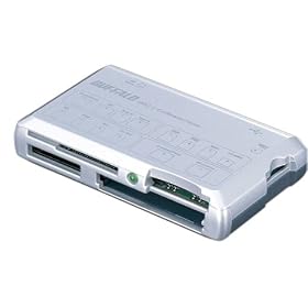 BUFFALO �J�[�h���[�_�[/���C�^�[ 30���f�B�A�Ή� MCR-A30H/U2-SV