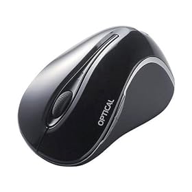 iBUFFALO ���w�������}�E�X Bluetooth�Ή� 5�{�^�� �u���b�N BSMOB01MBK
