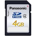 Panasonic SDHC�������[�J�[�h 4GB RP-SDP04GJ1K