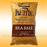 �y���������z�J�[�N�����h�F�P�g���N�����N���J�b�g�`�b�v�X�i�����T���߁j Kirkland Kettle Krinkle Cut Chips - Lightly Salted