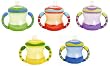 Nuby �c�C���n���h���E�J�b�v 240ml (�C�G���[�E�O���[���E�p�[�v���E�u���[�E���b�h�̂���1�F�B�F�͂��܂����B)