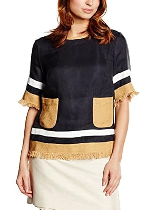 Caramelo Leinenbluse