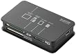 ELECOM �J�[�h���[�_���C�^ USB2.0�Ή� SD+MS+CF�Ή� �u���b�N MR-A39HBK