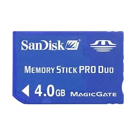 SanDisk SDMSPD-4096-J60 �������[�X�e�B�b�N PRODuo 4GB