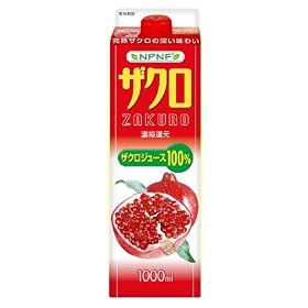�Y�R�@�P�O�O���@�U�N���W���[�X�@1000ml���p�b�N