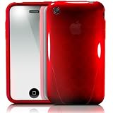 �y���K�i�z iSkin �\�t�g�P�[�X solo FX for iPhone 3G/3GS Red SOVB3G-RDiSkin�ɂ��
