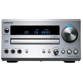 ONKYO CD/FM�`���[�i�[�A���v 60W+60W CR-D1(S) /�V���o�[
