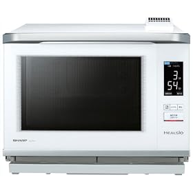 SHARP HEALSIO �E�H�[�^�[�I�[�u�������W 30L 2�i���� 372���j���[ ���C�_�N�g�t�� �u4.3�^�J���[�t���v �ȃG�l��B�� �z���C�g�n AX-PX1-W
