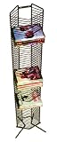  ATLANTIC 1332 Onyx 65-DVD Wire Storage Tower (Black)