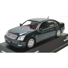 【クリックで詳細表示】DJC 1/43 TOYOTA セルシオ C2001(ダークグリーンマイカ) JC05062DG