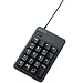 ELECOM �e���L�[�p�b�h M�T�C�Y �����u���� �{�g�� �u���b�N TK-TCM009BK