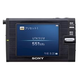 SONY �����Z�OTV�EFM�X�e���I/AM���W�I �u���b�N XDV-100 B