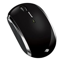 �}�C�N���\�t�g ���C�����X �u���[�g���b�N �}�E�X Wireless Mobile Mouse 6000 �s�A�m �u���b�N MHC-00011