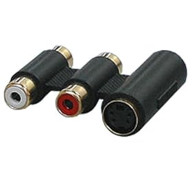 �A�N���X S�[�q/RCA�P�[�u�� �����A�_�v�^ S�[�q���X/RCA���X�~2-S�[�q���X/RCA���X�~2 AVC-204