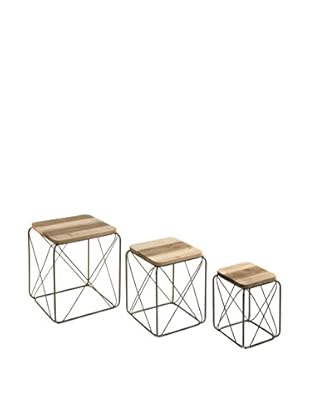 Hanover Loft Beistelltisch 3er Set