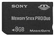 SONY �������[�X�e�B�b�N Pro Duo 8GB MSX-M8GS