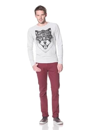 Zanerobe Men's Wolfpack Sweatshirt (Light Grey)