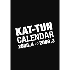 KAT-TUN �J�����_�[ 2008.4��2009.3 Johnny's OFFICIAL EDITION CALENDAR