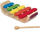  Plan Toys - Instrument de musique - Xylophone ovale en bois