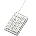 ELECOM USB�e���L�[�p�b�h/Excel�}�X�^�[/�z���C�g TK-TCM001WH