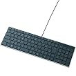 ELECOM �p���^�O���t���L�[�{�[�h/103�L�[/�ɔ��^�C�v/L�T�C�Y/�V���o�[ (PS3�Ή�) TK-FCP004SV