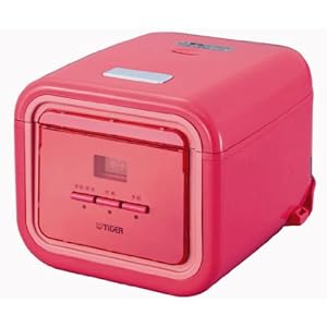 【クリックで詳細表示】タイガー マイコン炊飯器 「炊きたてミニ」 3合 スイートピンク JAJ-A550-PS： ホーム＆キッチン
