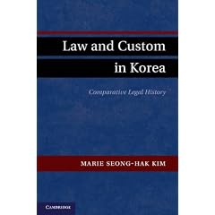 Law and Custom in Korea