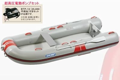 ジョイクラフト レッドキャップ TRC-315 検無 4人乗りゴムボート 電動ポンプ付き