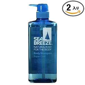 【クリックでお店のこの商品のページへ】シーブリーズ スーパークールボディシャンプー 600ml (2入り)