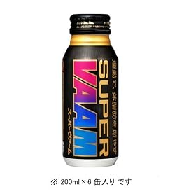 SUPER VAAM�i�X�[�p�[���@�[���j 6�ʃp�b�N�i200ml�~6�ʁj