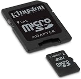  Kingston 2GB microSDカード SDC/2GB 東芝製チップ 永久保証