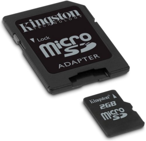 Kingston 2GB microSD�J�[�h SDC/2GB ���Ő��`�b�v �i�v�ۏ� �L���O�X�g���e�N�m���W�[ �v���b�g�t�H�[��: Windows 880