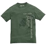 Eddie Bauer(エディー・バウアー) 半袖ヒーローズフォーザアースラティテュードプリントTシャツ (オーガニックコットン）