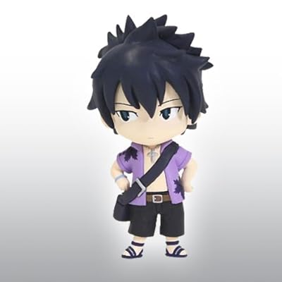  タイトーくじ本舗 フェアリーテイル みんなでハッピー D賞 デフォルメフィギュア グレイ フィギュア