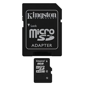 Kingston 8GB microSDHC  Class4 SDC4/8GB