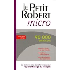 Le Petit Robert Micro (Dictionnaires Le Robert)