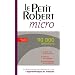 Le Petit Robert Micro (Dictionnaires Le Robert)