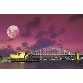 【クリックでお店のこの商品のページへ】パズルの達人 達人検定2級 1500ピース 世界風景 ムーンライトシドニー