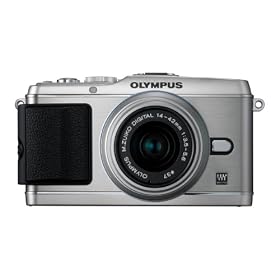 OLYMPUS �}�C�N����� PEN E-P3 �����Y�L�b�g �V���o�[ E-P3 LKIT SLV