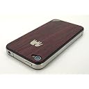 TRUNKET wood skin for iPhone4S/4(Violet:バイオレット):SP087