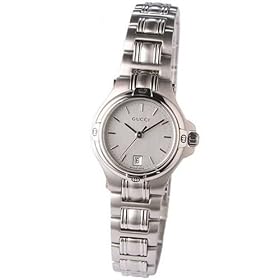 [�O�b�`]GUCCI �r���v 9045 SS �V���o�[ YA090520 ���f�B�[�X �y���s�A���i�z