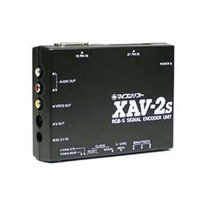 【クリックで詳細表示】電波新聞社 XAV-2S アナログRGP S端子変換ユニット DP3913334