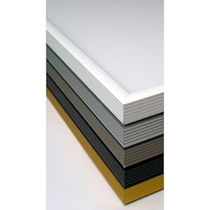 【クリックで詳細表示】アルミ製ポスターフレーム545×424mm 半切サイズ【FIT】 ホワイト