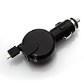 Rix iCharger XPERIA(SO-01B)�p �ԍڗpDC�[�d�탊�[���P�[�u��+USB�|�[�g�t(microUSB�R�l�N�^)12~24V�ԑΉ� (�u���b�N) RX-XPERIA16