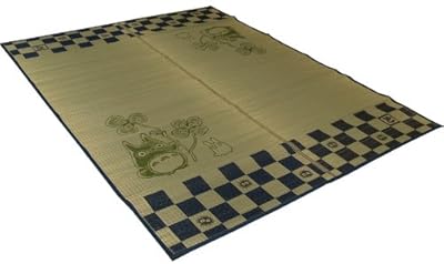 純国産 となりのトトロ い草ラグ 『四つ葉』 176×230