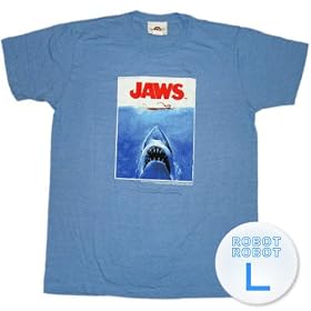 �W���[�Y �|�X�^�[Tee�^Jaws Poster T-Shirt Sheer �X�s���o�[�O �L �X�����[ �z���[�f��T�V���c L�y���s�A���z